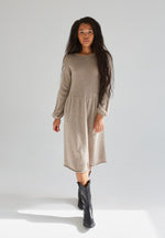 100% Cashmere Midi Dress