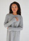 Cashmere and Wool Long Dress for Woman