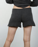 100% Cashmere Knit Shorts