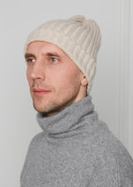 100% Cashmere Hat for Men