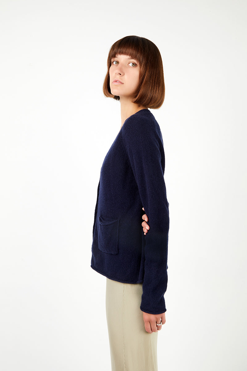 100% Cashmere Oversized knitted Sweater Cardigan
