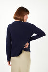 100% Cashmere Oversized knitted Sweater Cardigan