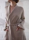 Cashmere and Wool Robe with Pockets