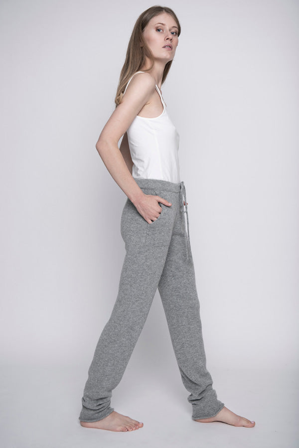 replika Ananiver dynamisk Knit Joggers, Merino Wool and Cashmere – trikicashmere
